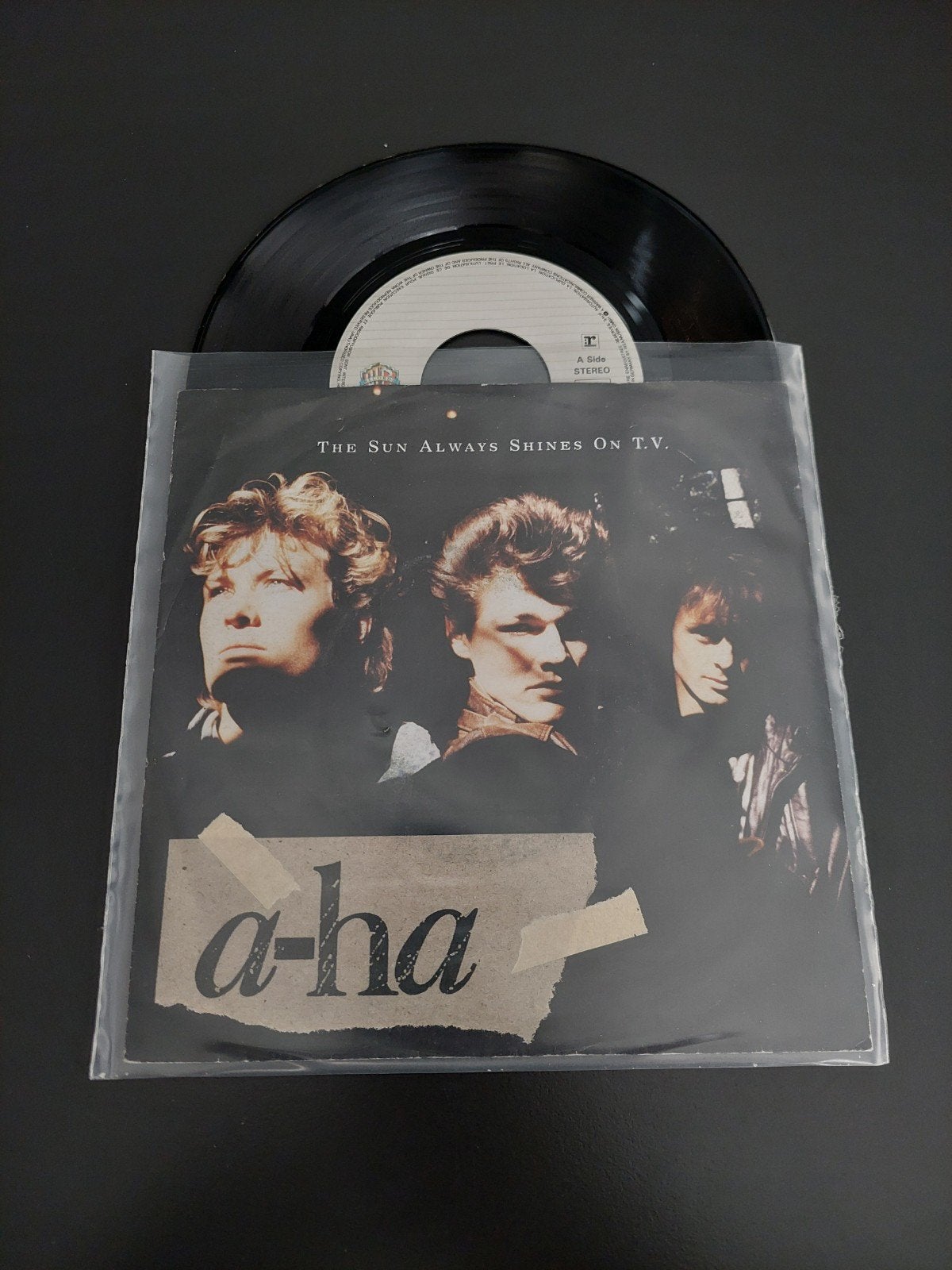 A-ha the sun always shines on t.v, Cd's en Dvd's, Vinyl Singles, Ophalen of Verzenden, Gebruikt, 7 inch