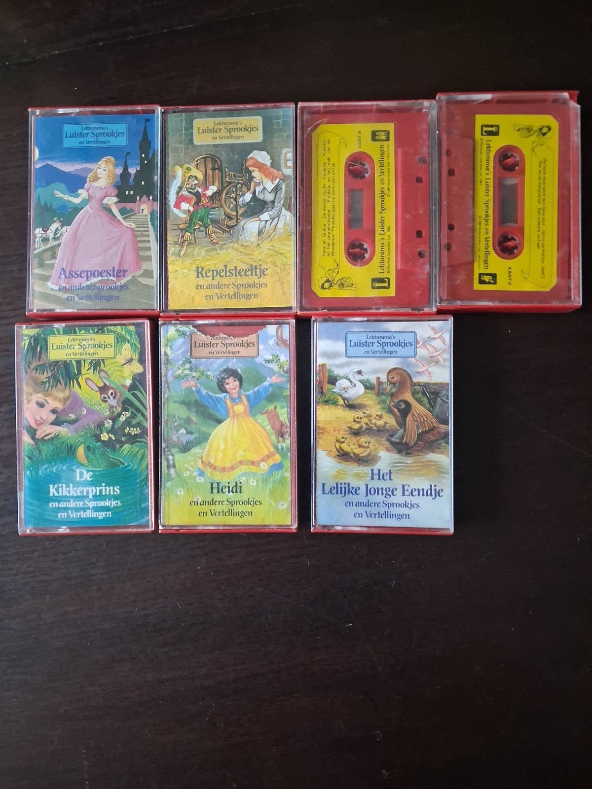 Lekturama Luister Sprookjes en Vertellingen Cassettebandjes, Gebruikt, 2 t/m 25 bandjes, Kinderen en Jeugd, Ophalen of Verzenden