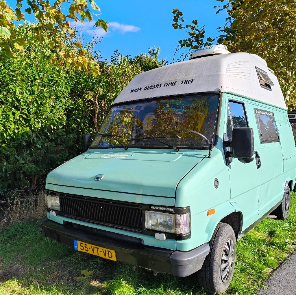 Camper Duke (Fiat 290L) te koop als Herfstklus vanaf €2000,-, Tot en met 2, Particulier, Airconditioning, Fiat