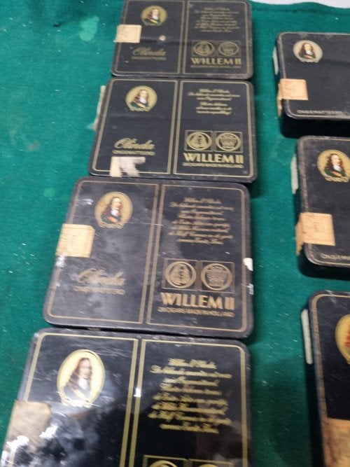 sigarenblikken willem 2, Verzamelen, Blikken, Ophalen of Verzenden