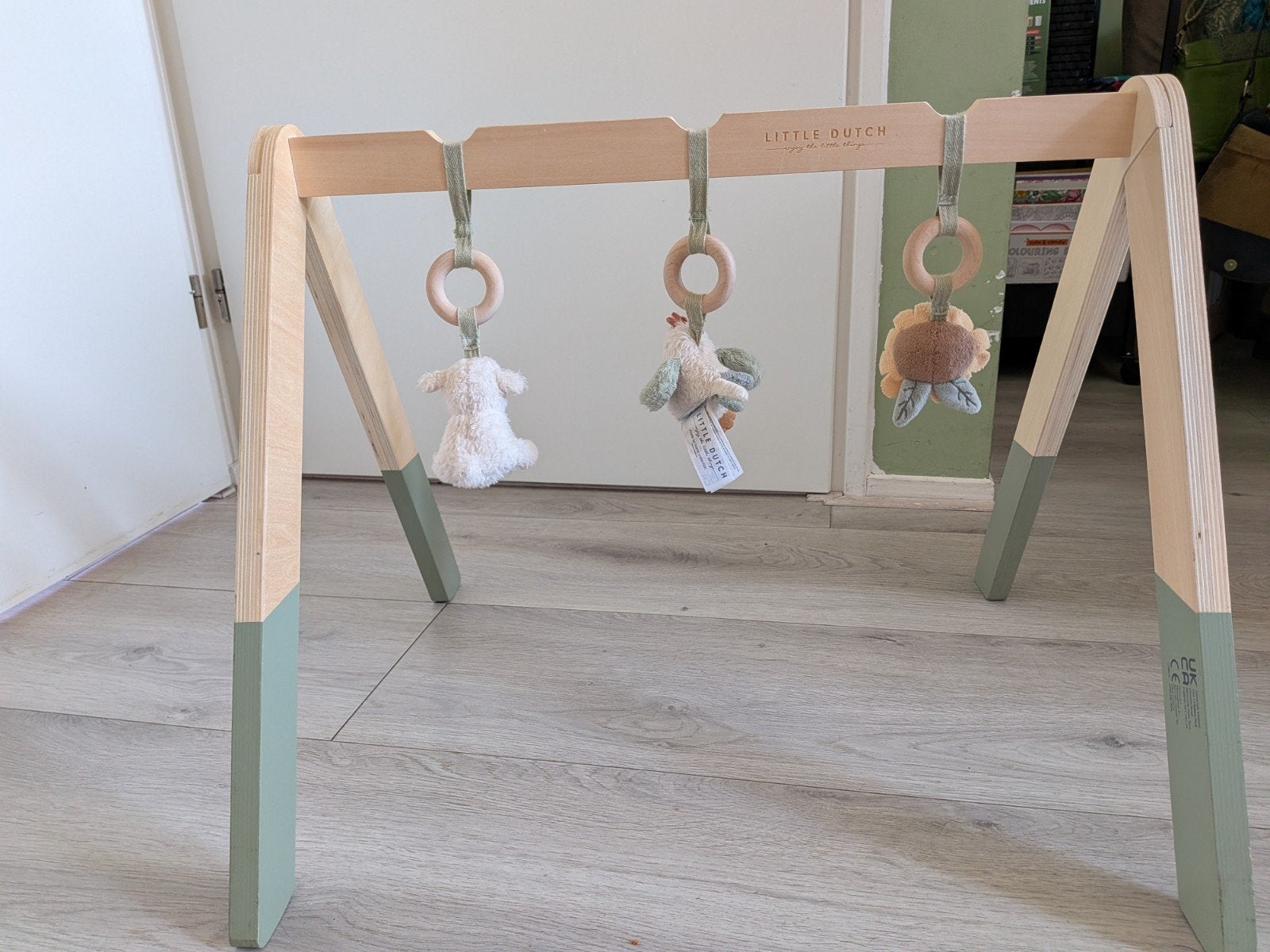 Little Dutch Babygym Houten Speelboog met Speeltjes, Ophalen, Gebruikt, Babygym