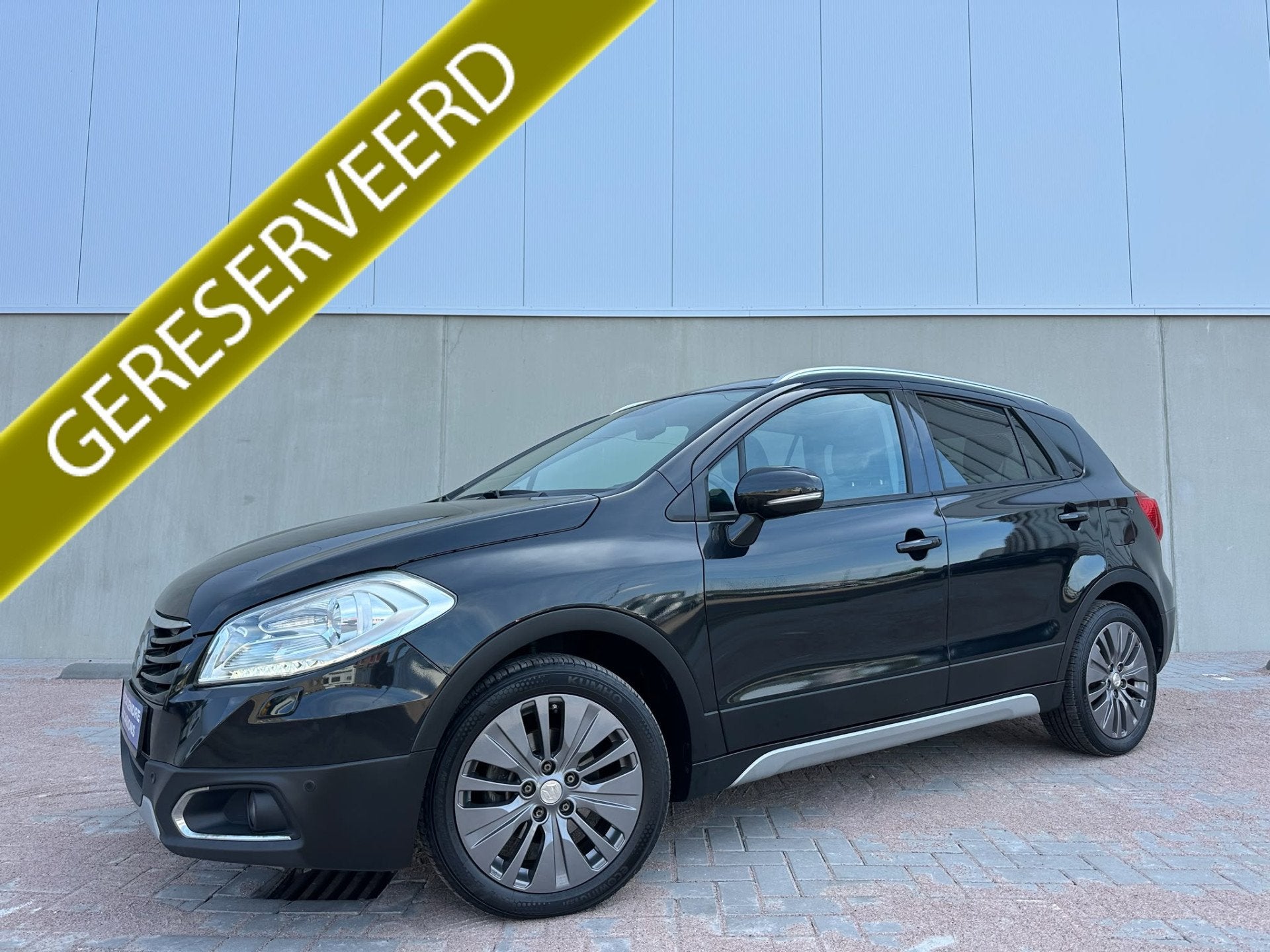 Suzuki S-Cross 1.6 Exclusive Climate C. Cruise C, Leder Int,, Voorwielaandrijving, Gebruikt, Zwart, 4 cilinders
