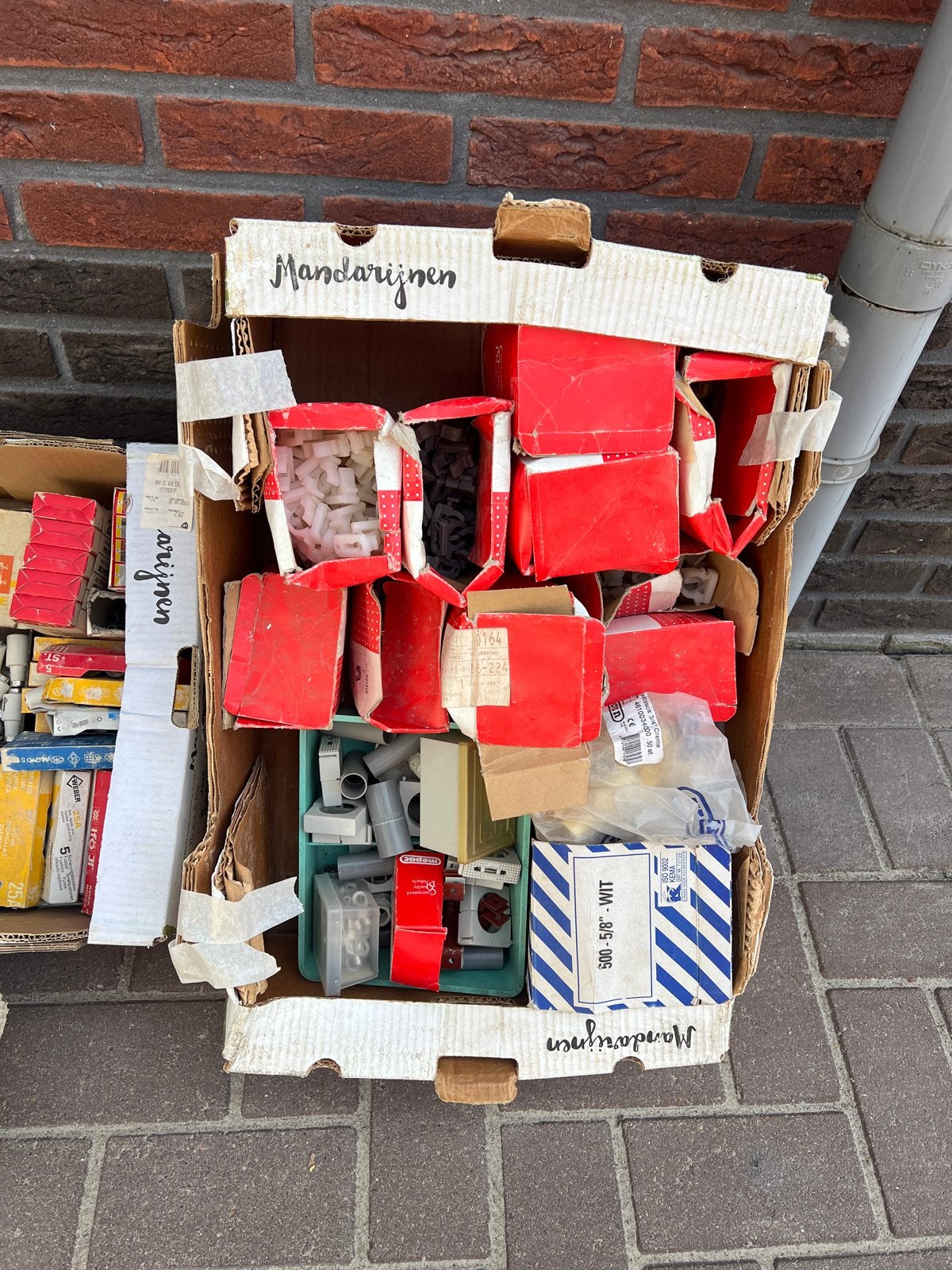 Grote partij diverse bevestigingsmaterialen, Ophalen, Gebruikt, Overige typen