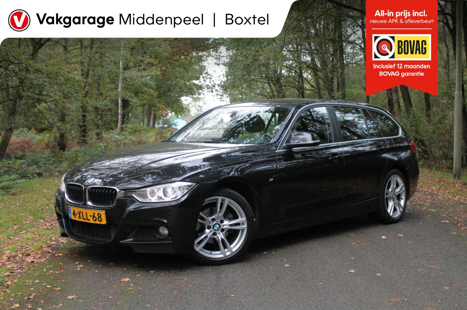 BMW 3-serie 316i M-sport | Bi-Xenon | Keyless | Navi, Auto's, Automaat, 12 maanden, Gebruikt, 4 cilinders