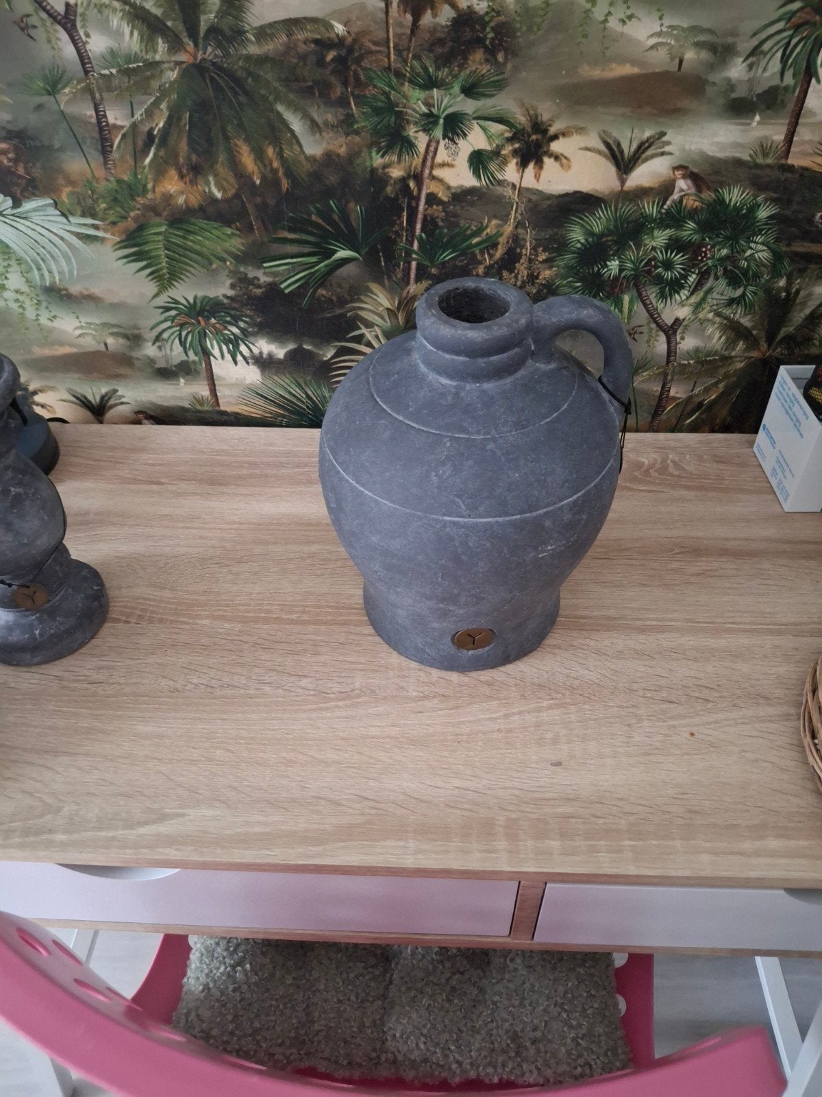 Brynxz Kruik - Stoere en Rustieke Decoratie, Ophalen, Met handvat, Zo goed als nieuw, Grijs