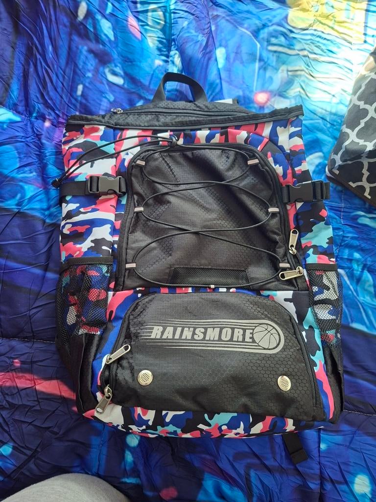 Grote sporttas / rugzak met camouflageprint, Sieraden, Tassen en Uiterlijk, Tassen | Sporttassen, Ophalen of Verzenden, Gebruikt