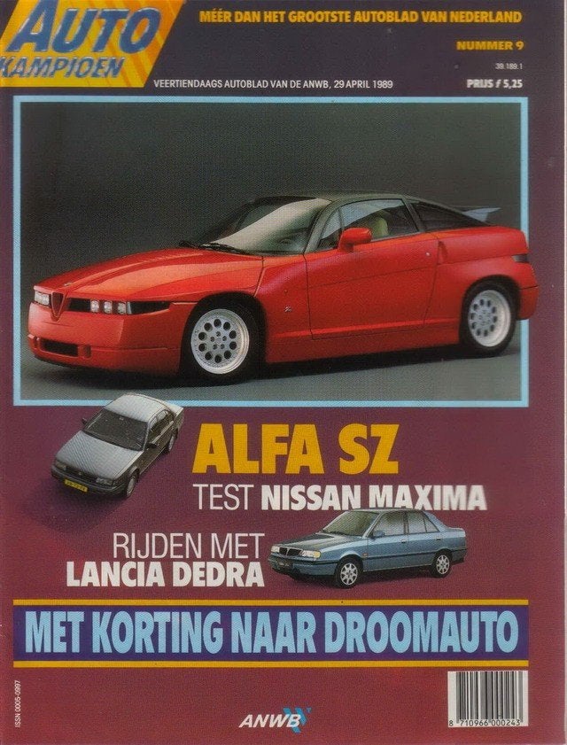 Autokampioen 9 1989 : Nissan Maxima - Alfa Romeo SZ - Ford, Ophalen of Verzenden, Gelezen, Algemeen