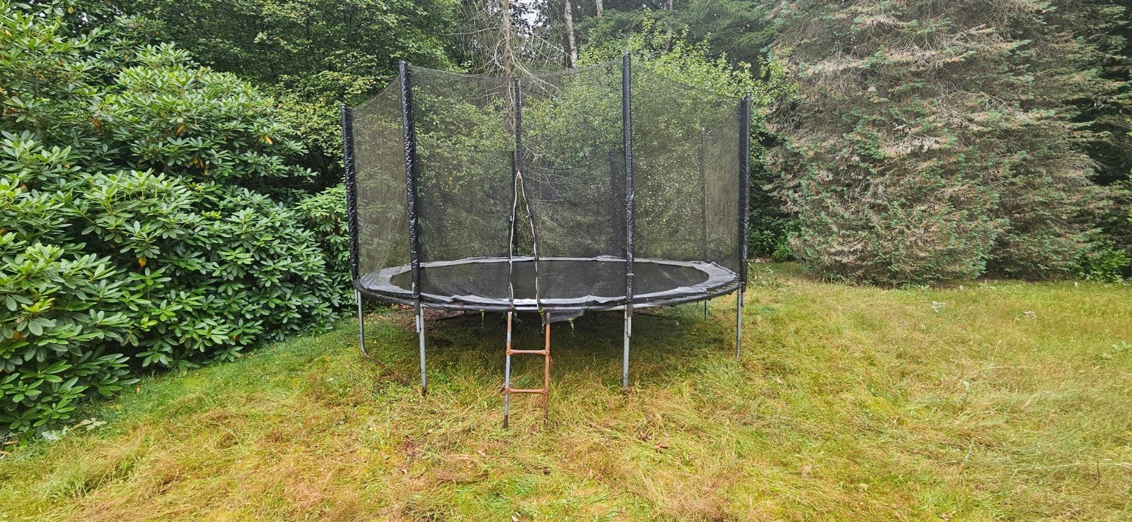 Trampoline, Ophalen, Gebruikt
