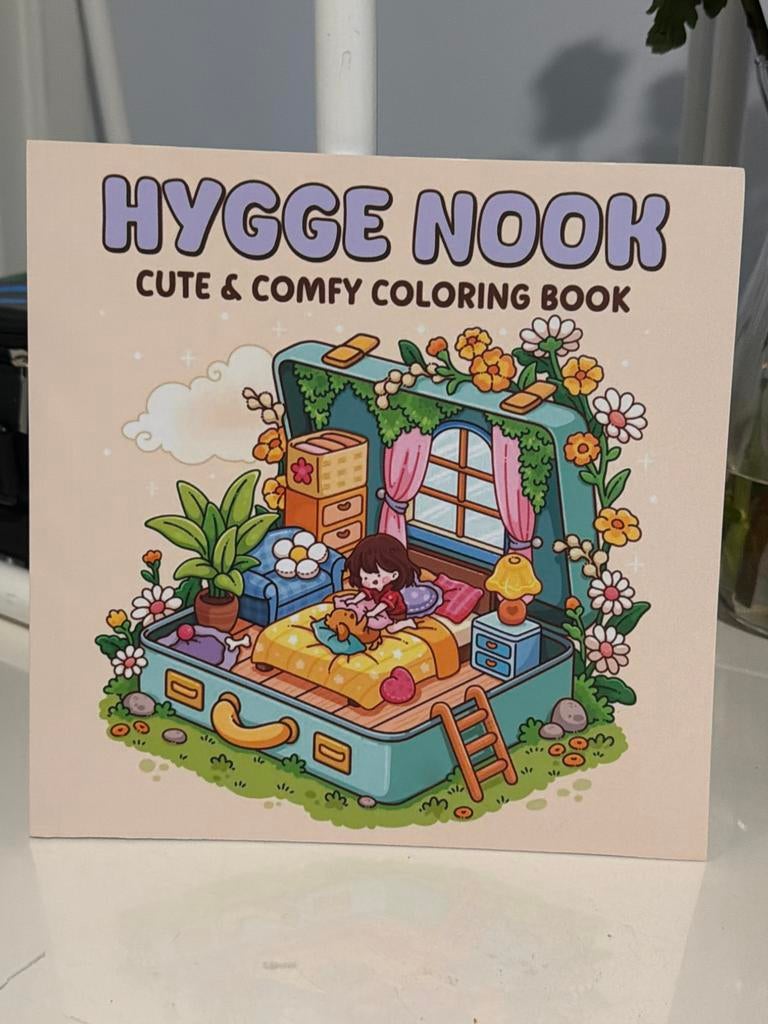 Hygge Nook Kleurboek voor Volwassenen - Cute & Comfy, Ophalen of Verzenden, Nieuw, Boek of Gids