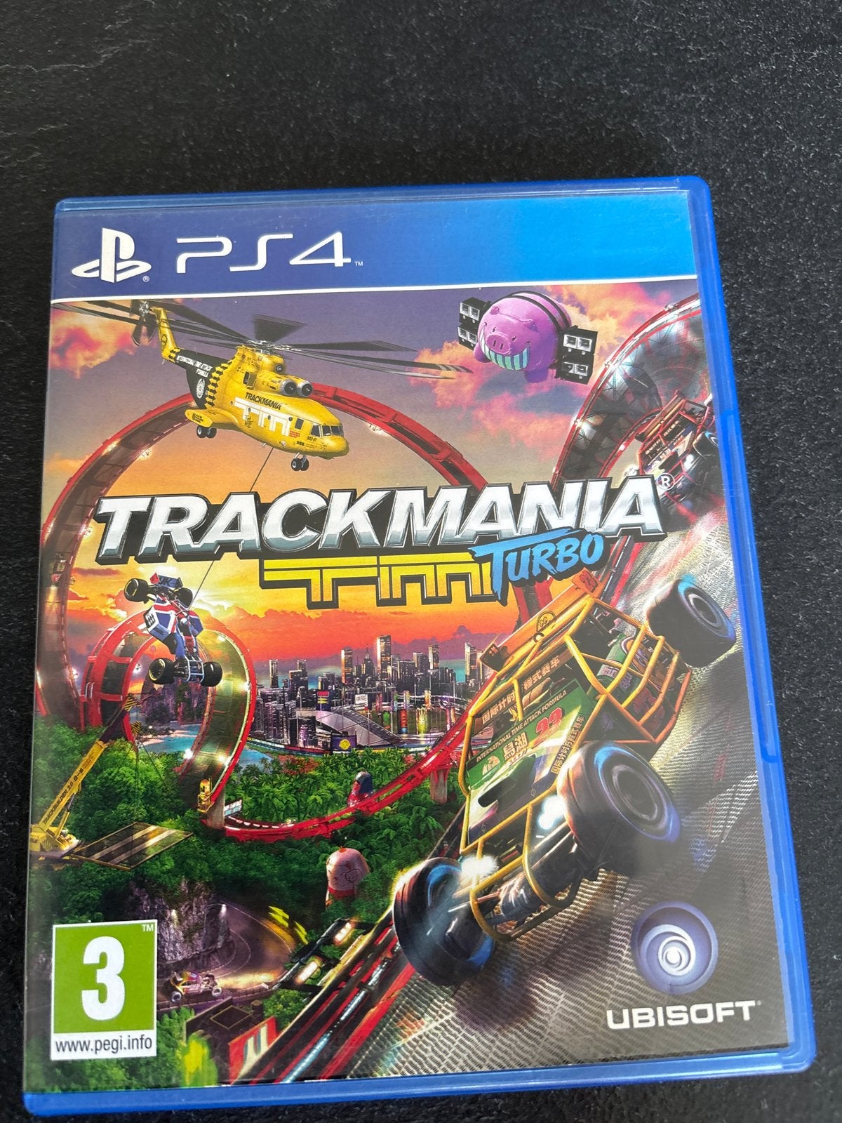 Trackmania Turbo PS4 - Racegame met 200+ circuits, Racen en Vliegen, Eén computer, Ophalen of Verzenden, Zo goed als nieuw