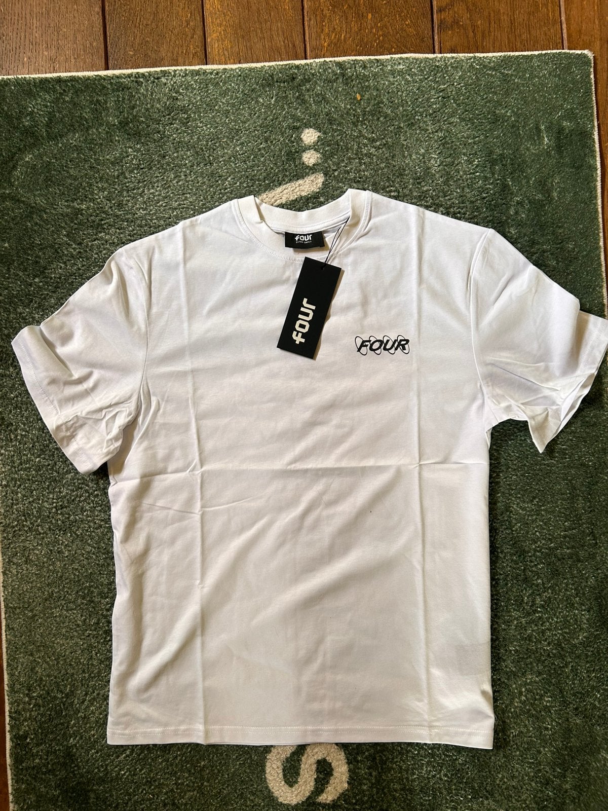 Four Amsterdam T-Shirt – Wit | Maat XS, Ophalen of Verzenden, Nieuw, Maat 46 (S) of kleiner, Wit