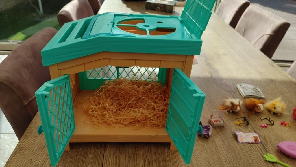 Little Live Pets Cavia Speelset met 3 Cavia's en Huis, Ophalen of Verzenden, Zo goed als nieuw, Jongen of Meisje