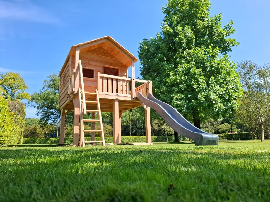 BOOMHUT XL speeltoren speelhuis klimtoren speeltoestel, Ophalen, Nieuw, Schommel, Aanbouwonderdeel