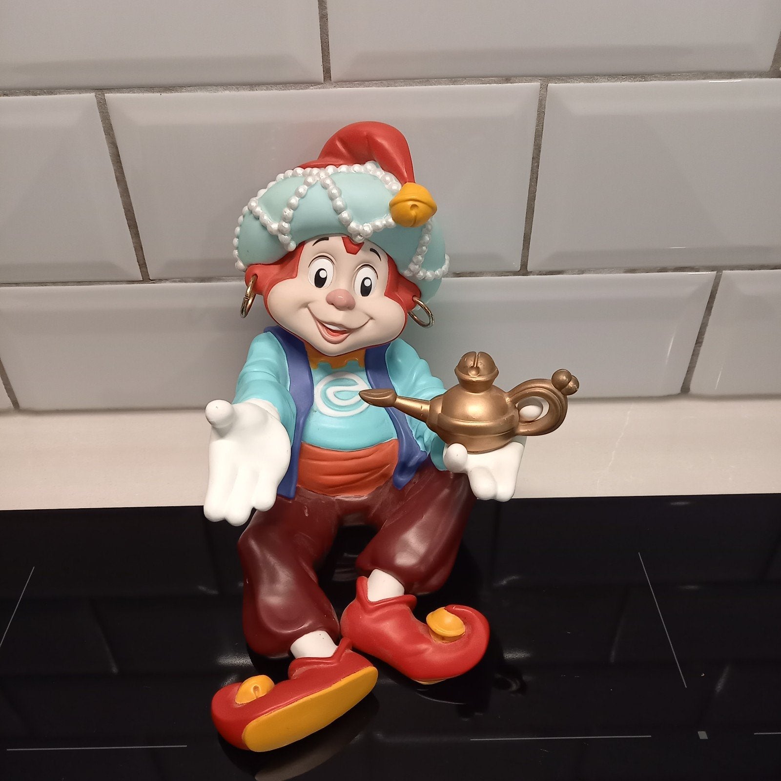 Vintage Efteling Spaarpot Pardoes Tovernar Fata Morgana zgan, Verzenden, Zo goed als nieuw, Beeldje of Poppetje