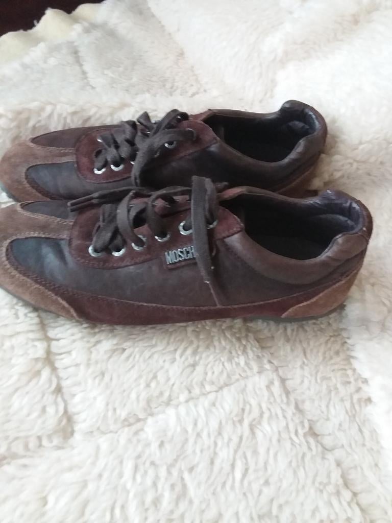 Herenschoenen moschino, Ophalen of Verzenden, Zo goed als nieuw