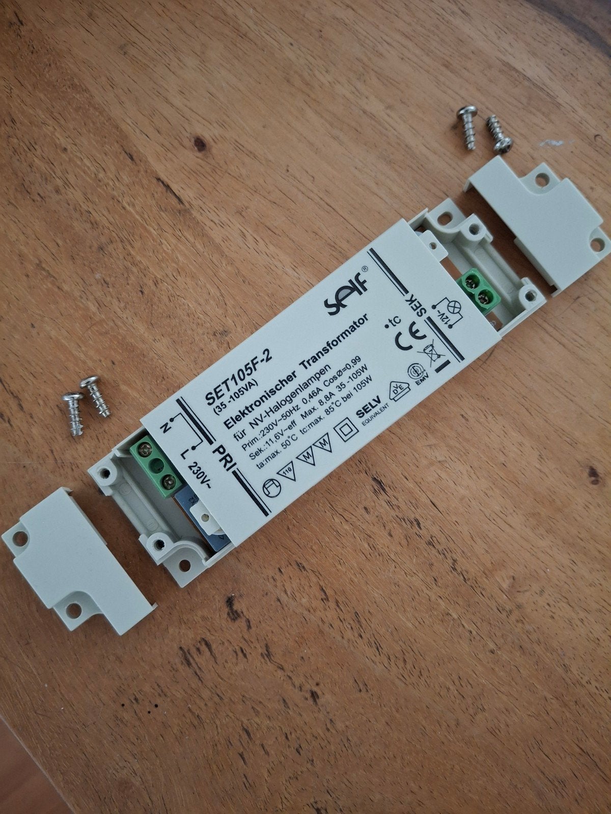 Elektronische Transformator SET105F-2 voor Halogeenlampen, Ophalen of Verzenden