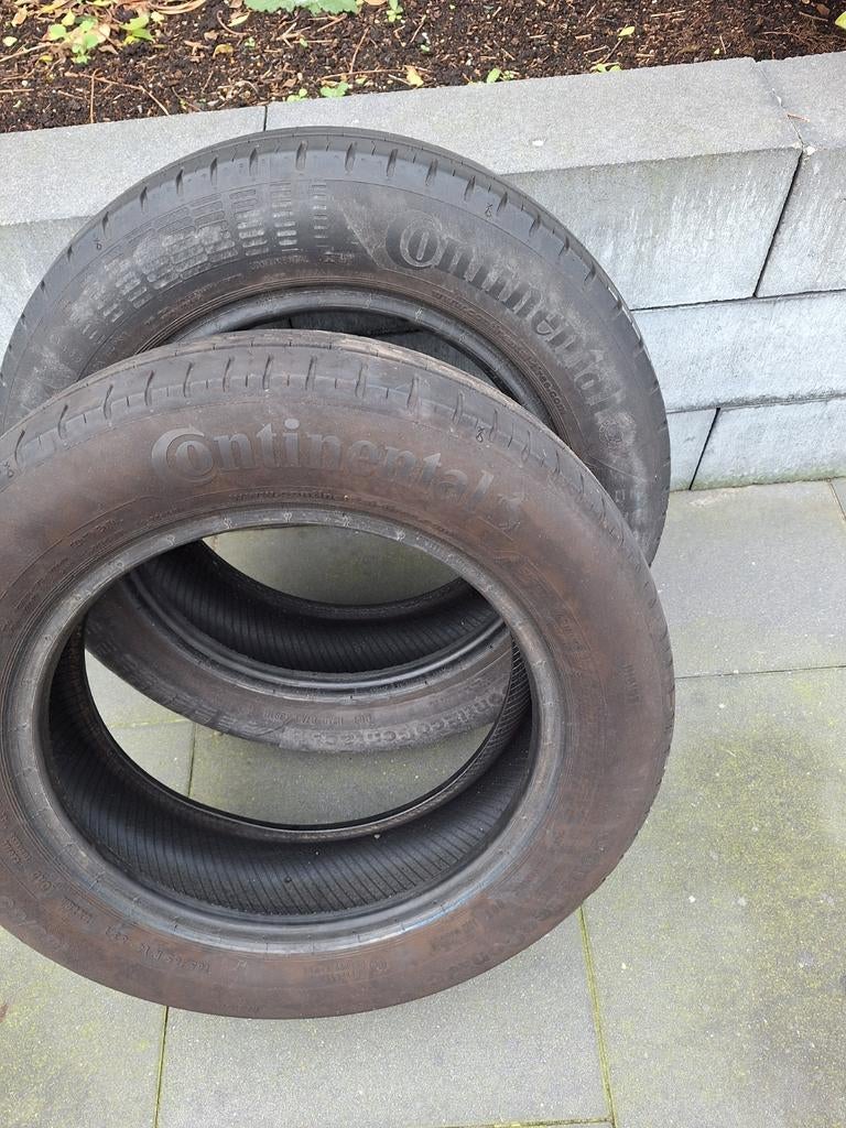 Twee Continental zomerbanden maat 165/65 R14, Ophalen of Verzenden