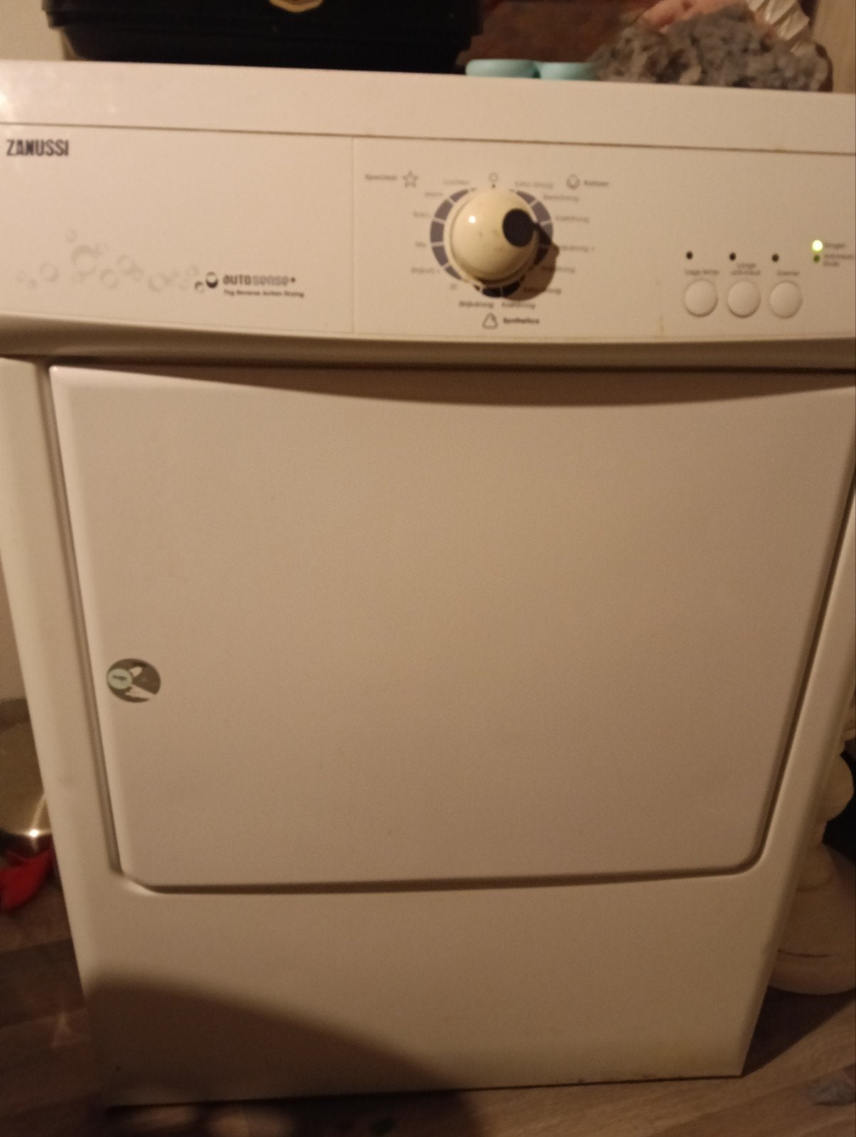 Zanussi droger werkt goed, Witgoed en Apparatuur, Ophalen, 6 tot 8 kg, Gebruikt, Voorlader