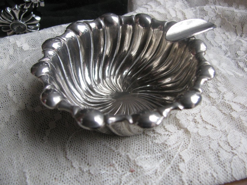 Zilver Kleurige Tastevin ? of Chique Asbak - 6.5 cm, Verzenden