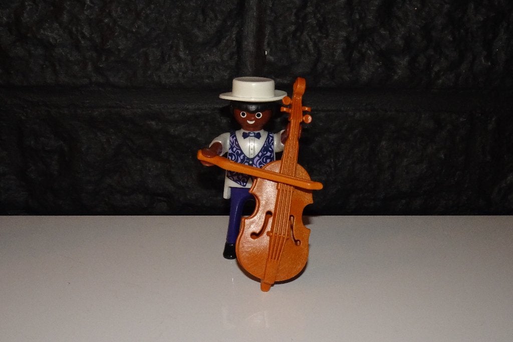 07 - Jazz cello speler 70159 serie 16, Ophalen of Verzenden