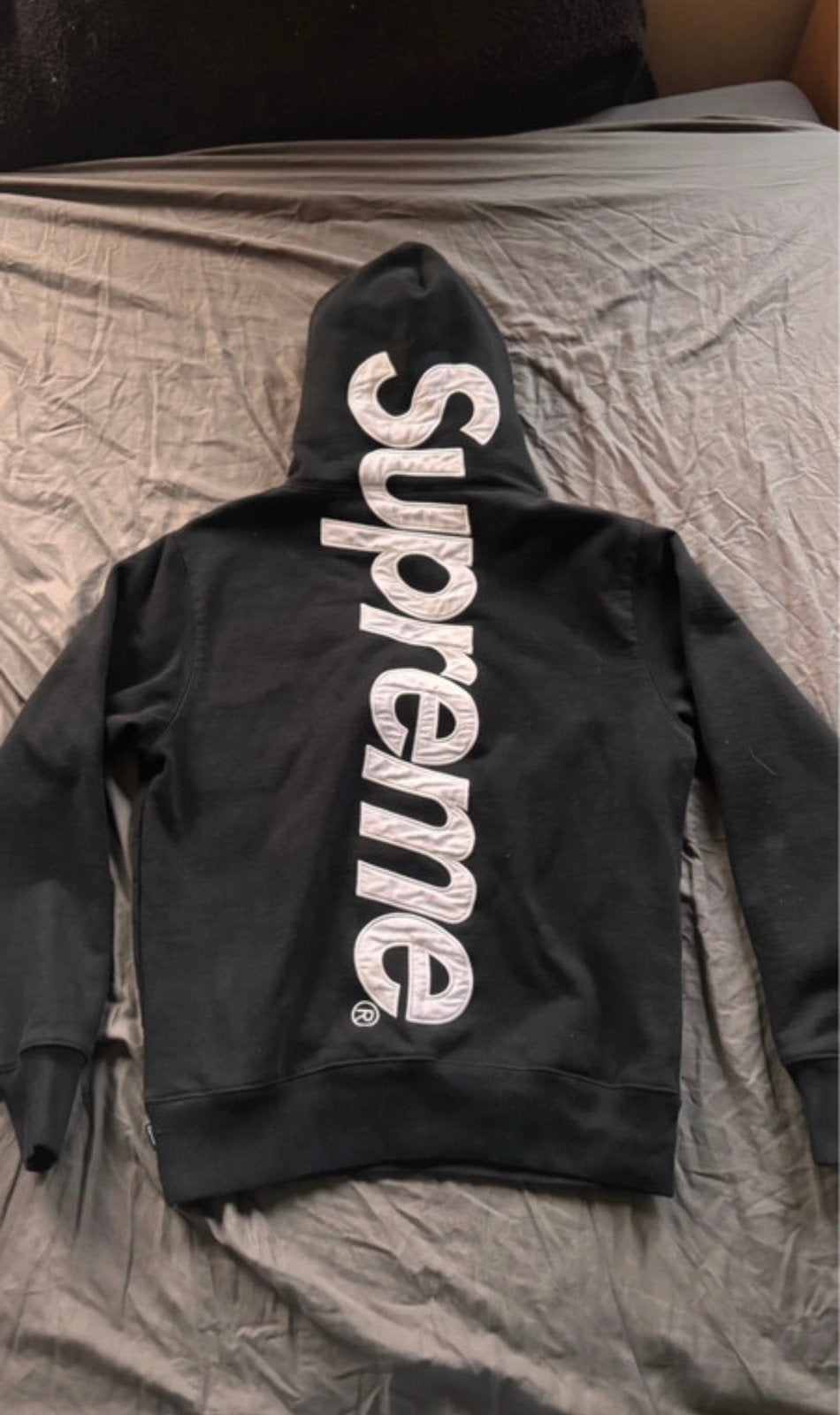 supreme hoodie, Ophalen of Verzenden, Zo goed als nieuw, Zwart