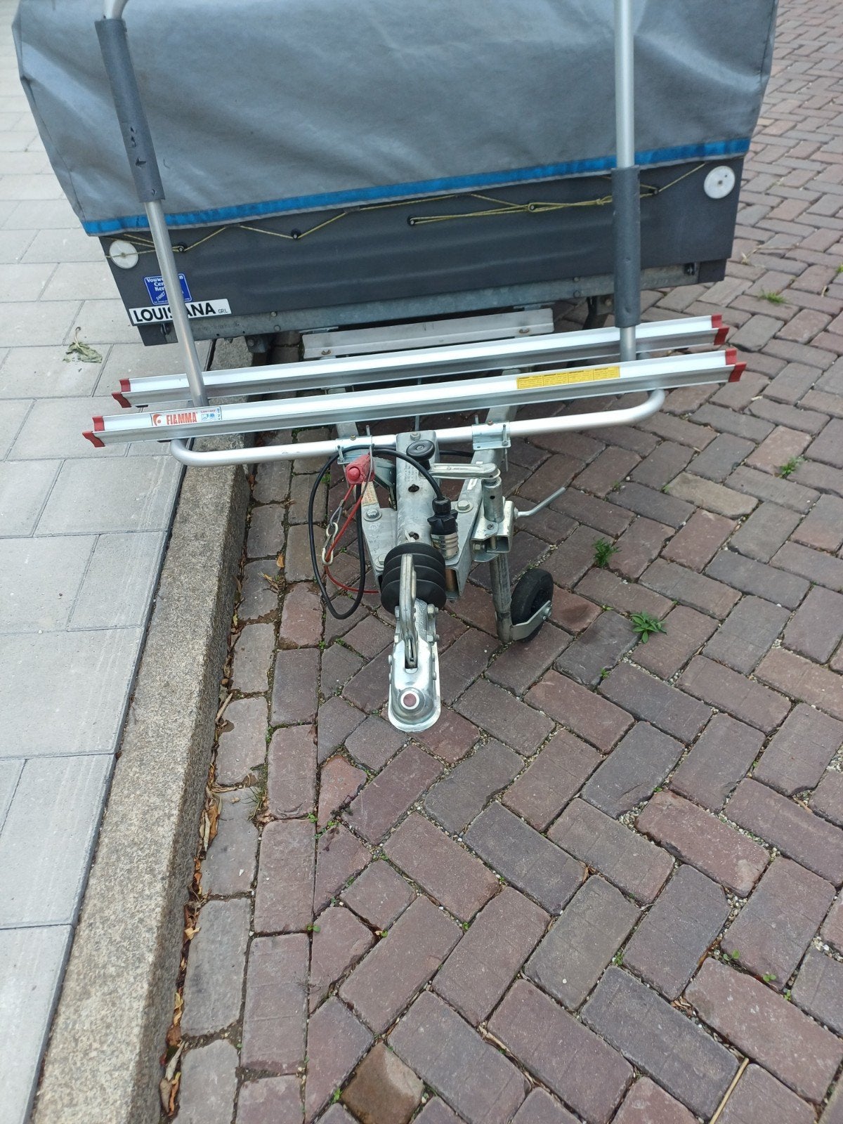 vouwwagen jamet louisiana, Caravans en Kamperen, Ophalen, Gebruikt