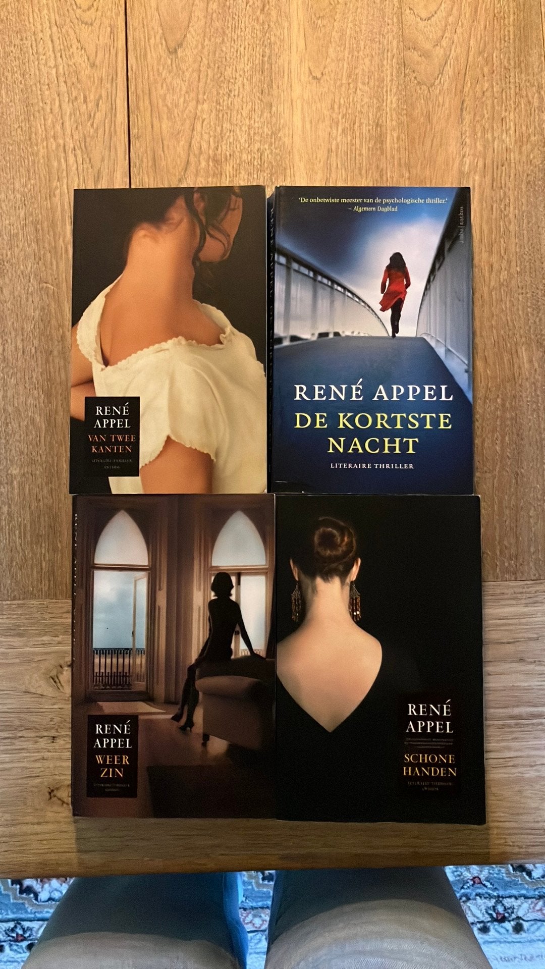 4 x thriller René Appel, Ophalen of Verzenden, Zo goed als nieuw