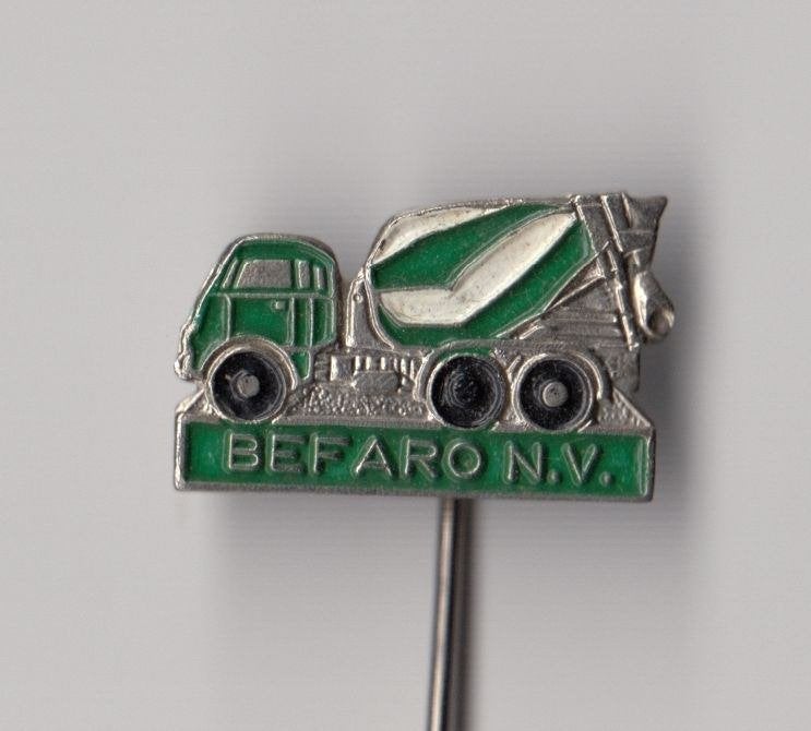 DAF Betonmixer Vrachtwagen Befaro Rotterdam speldje, Gebruikt, Niet vindbaar, Niet vindbaar, Speldje of Pin