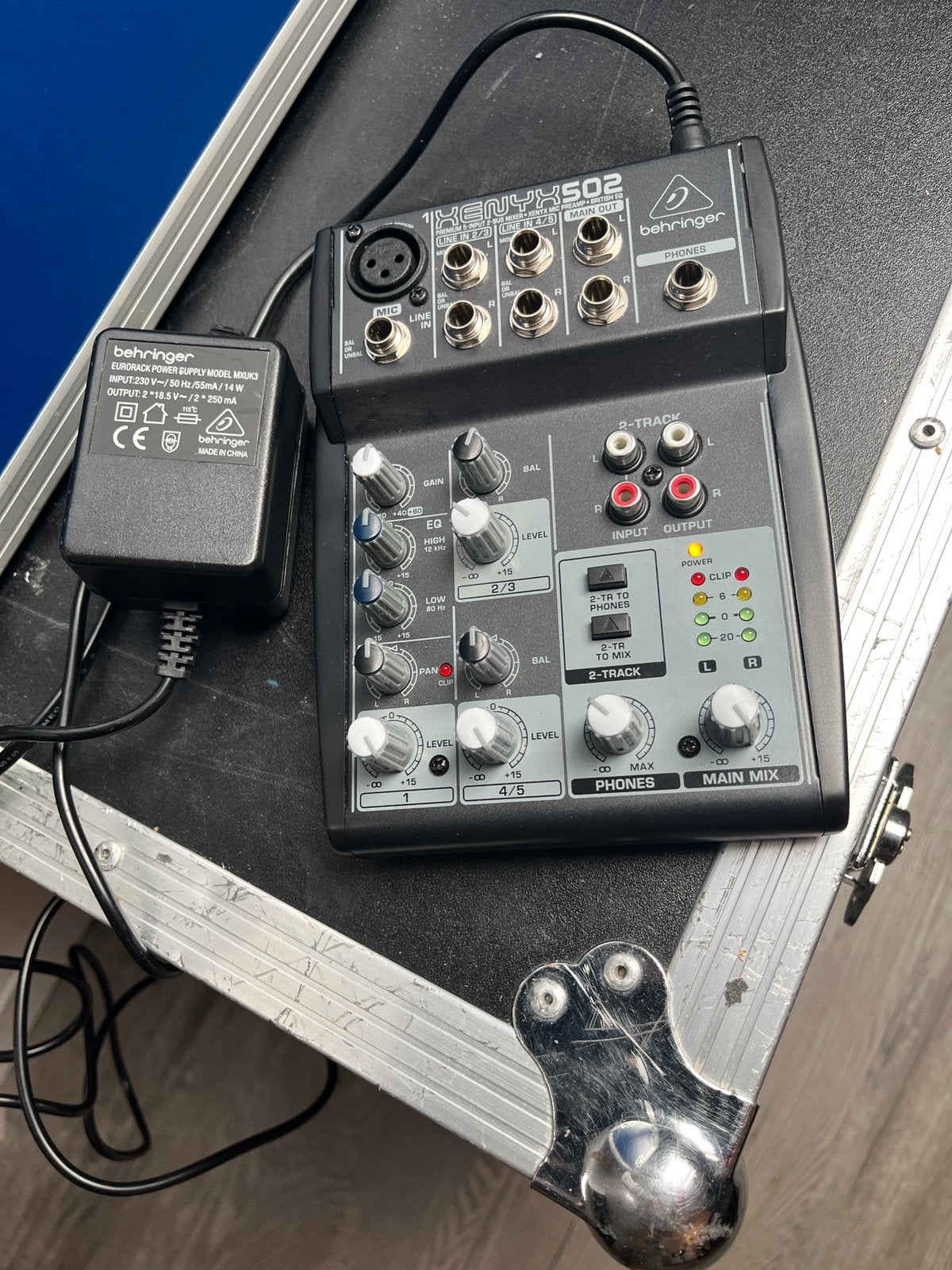 Behringer XENYX 502 mengpaneel, Ophalen of Verzenden, Zo goed als nieuw