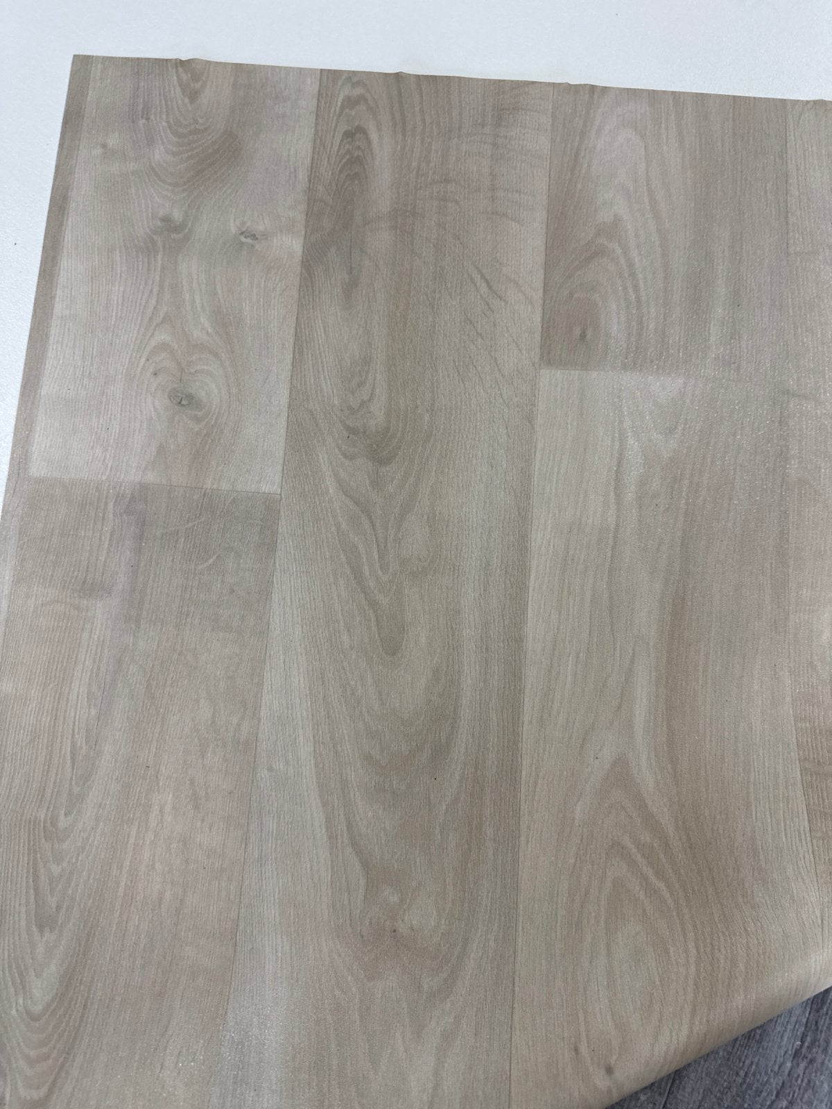 Coupon vinyl 2,05x4m - Restant vloerbedekking, Ophalen, Nieuw, Grijs, 5 tot 10 m²