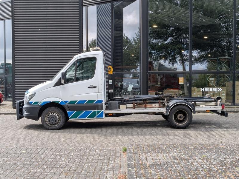 Bedrijfsauto, Mercedes-Benz, Sprinter, 2017, met containersy, 13 km/l, Euro 6, Bedrijf, Nieuw