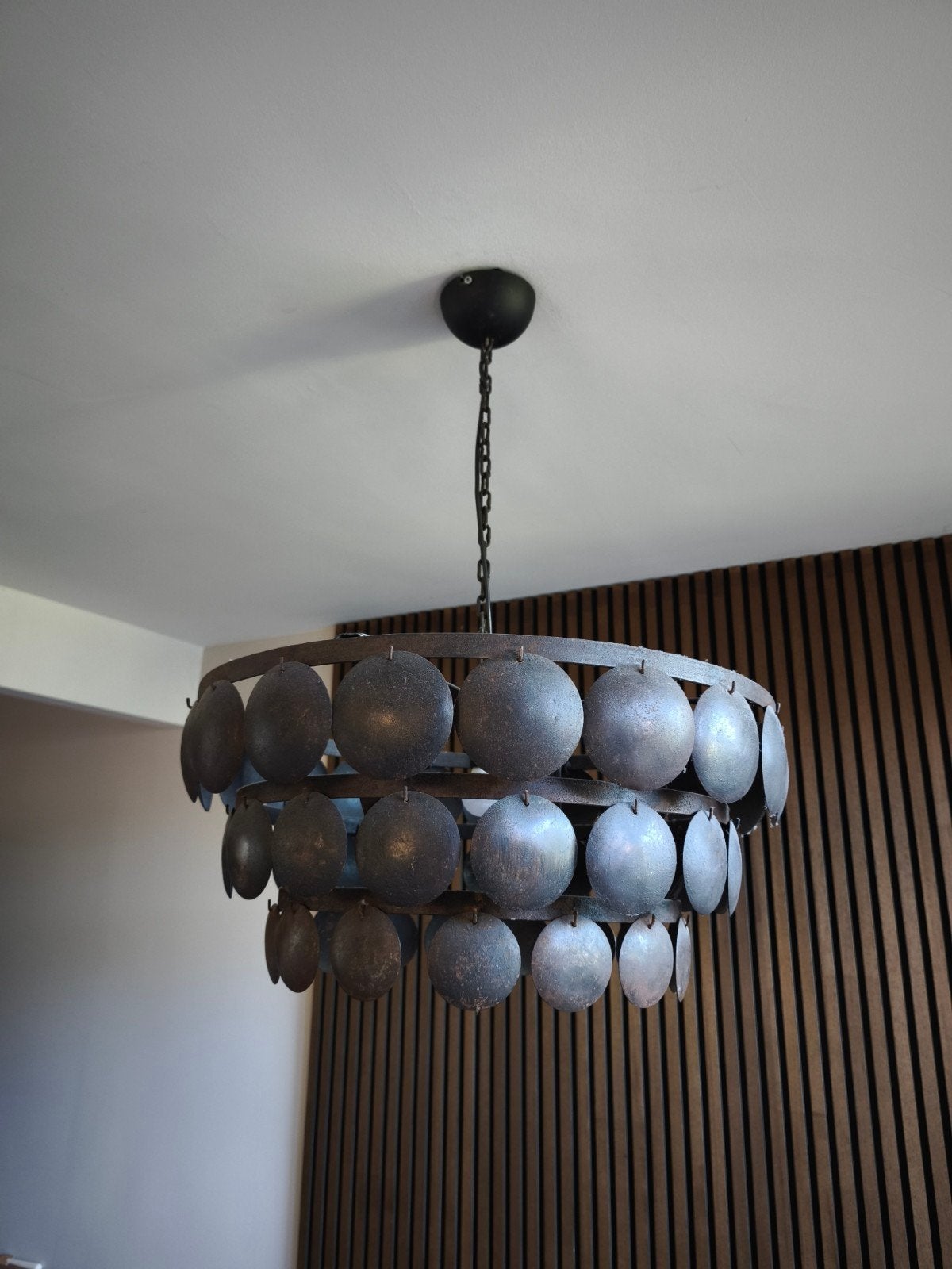 Hanglamp, Ophalen of Verzenden, Zo goed als nieuw, Metaal