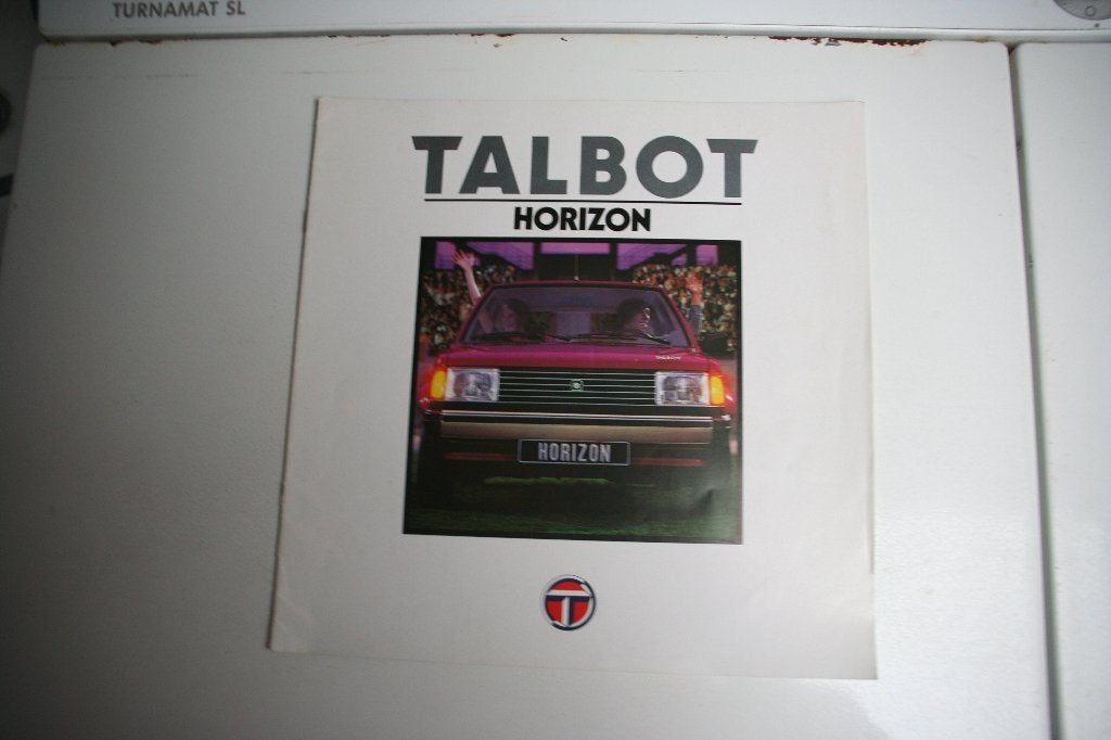 Folder Talbot Horizon (09-1979) (26), Boeken, Auto's | Folders en Tijdschriften, Ophalen of Verzenden, Nieuw, Overige merken
