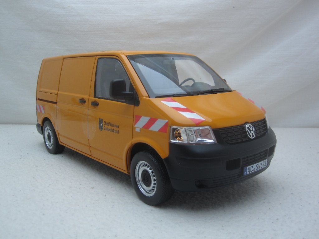 Volkswagen Transporter T5 Bestel 2003 Communal 1:18 Norev, Ophalen of Verzenden, Nieuw, Auto, Norev