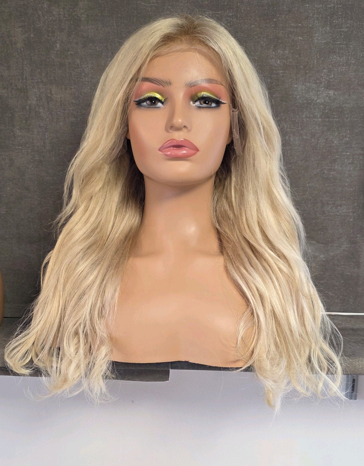 lace wig echt haar, Ophalen of Verzenden, Nieuw, Pruik of Haarverlenging