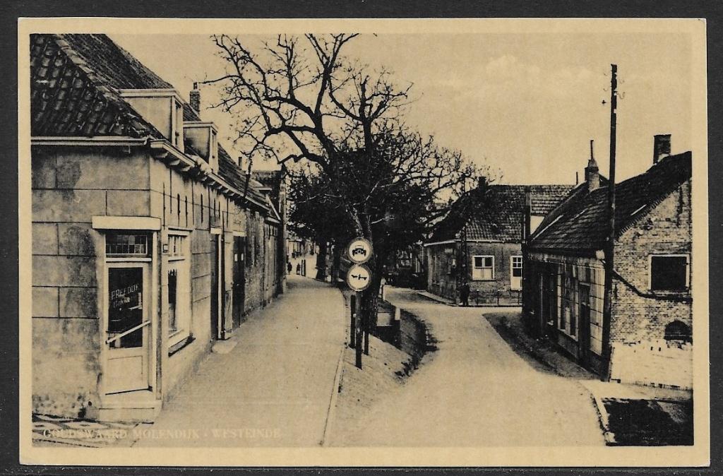 501 Goudswaard, Molendijk Westeinde, Ophalen of Verzenden, Voor 1920, Ongelopen, Zuid-Holland