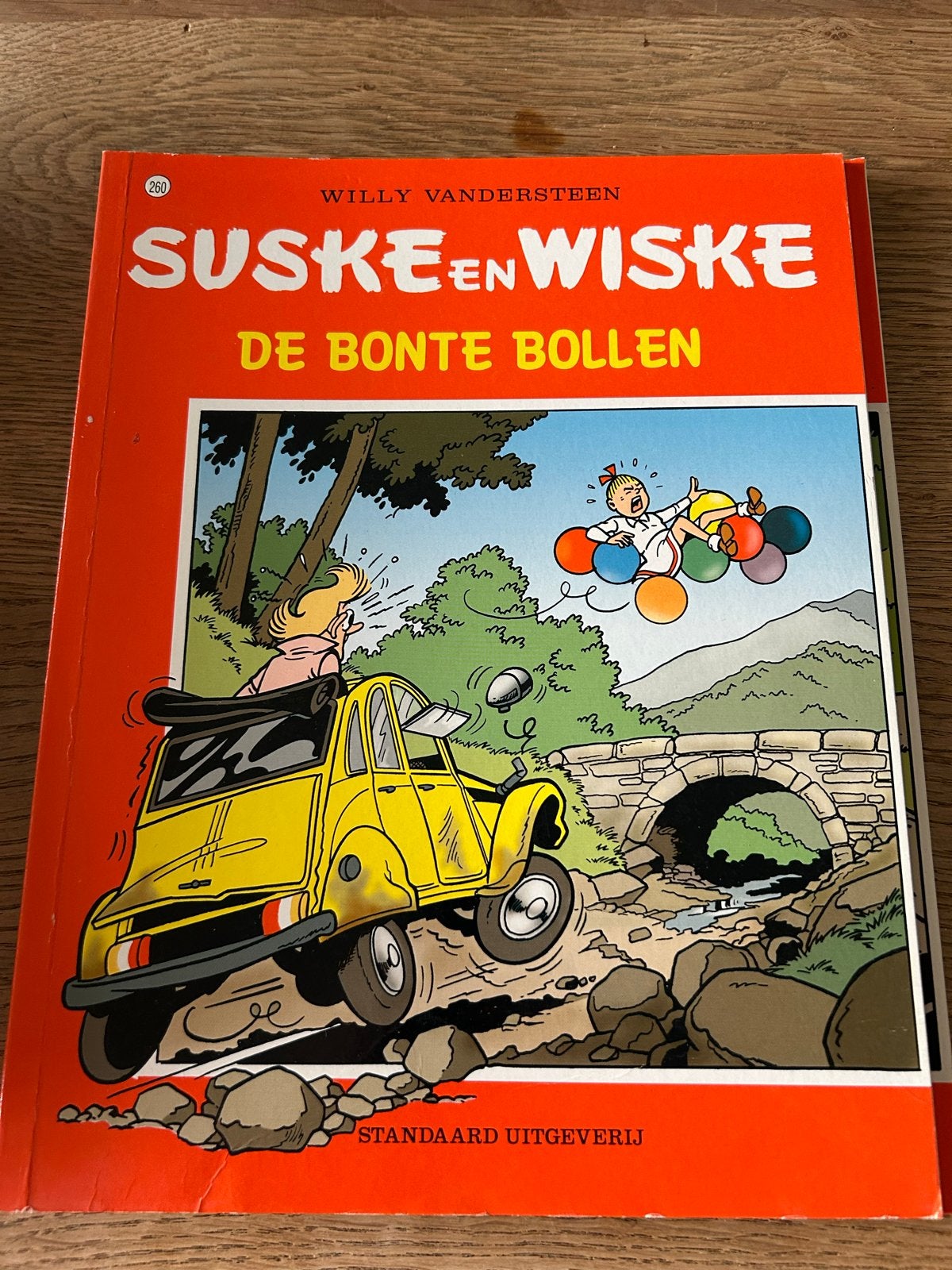 Suske en Wiske - De Bonte Bollen 260 (1e druk), Boeken, Stripboeken, Eén stripboek, Ophalen of Verzenden, Gelezen