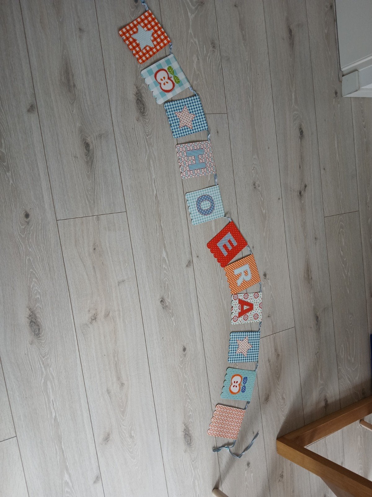 verjaardags slinger lief lifestyle, Ophalen of Verzenden, Zo goed als nieuw, Versiering, Verjaardag