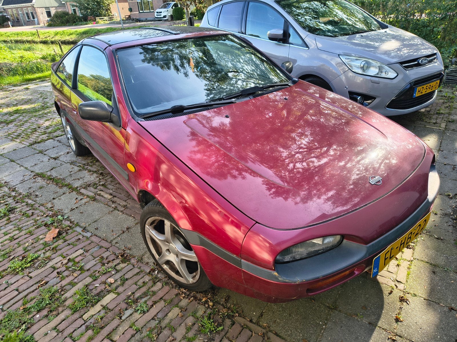 Nissan 100 NX 1.6 U9 1992 Rood, Ophalen of Verzenden