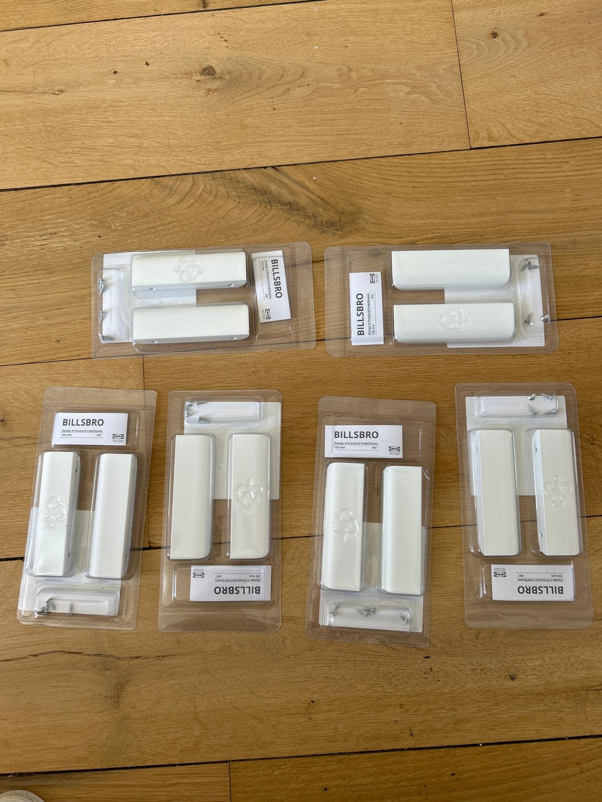 IKEA BILLSBRO handgrepen (6 stuks), Ophalen, Nieuw