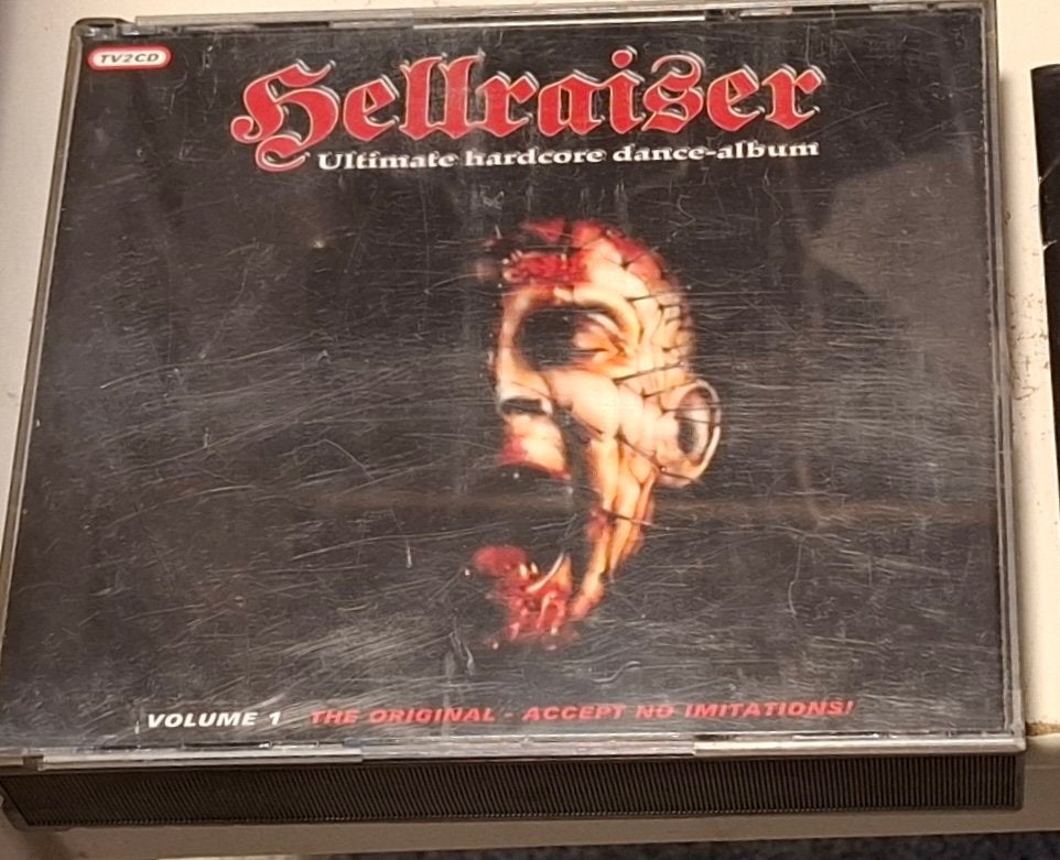 Hellraiser - Ultimate Hardcore Dance-Album - Volume 1, Gebruikt, Hardcore, Ophalen of Verzenden, Inclusief boekje