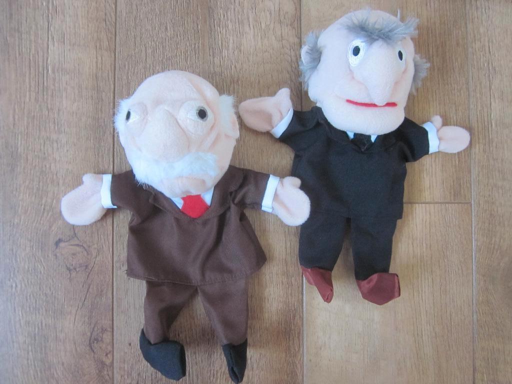 The Muppets Statler en Waldorf senioren opa’s  handpoppen, Ophalen of Verzenden, Zo goed als nieuw, Overige typen