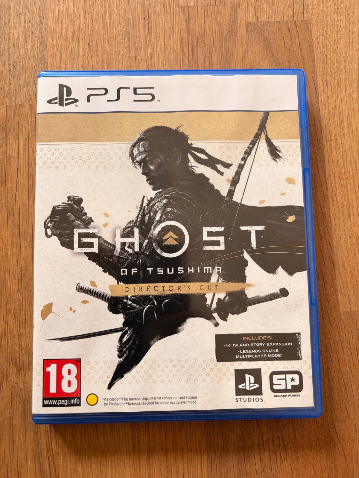Ghost of Tsushima Director's Cut PS5, Avontuur en Actie, Online, Vanaf 18 jaar, 1 speler