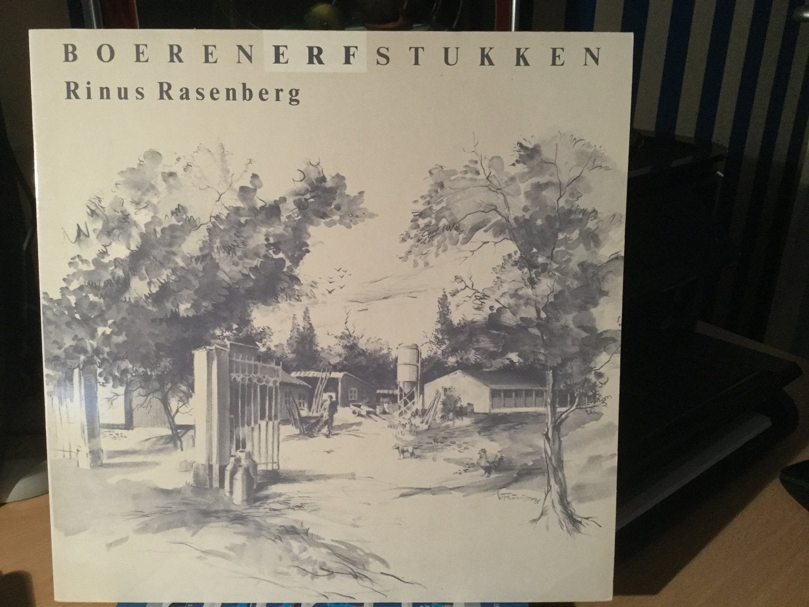 Rinus Rasenberg-Boerenerfstukken. Folk., Cd's en Dvd's, Ophalen of Verzenden, Gebruikt, 12 inch
