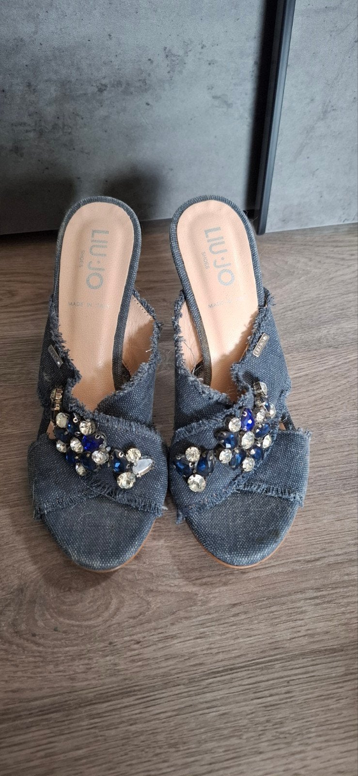 Liu Jo sandaaltjes met hak, Kleding | Dames, Ophalen, Zo goed als nieuw, Sandalen of Muiltjes