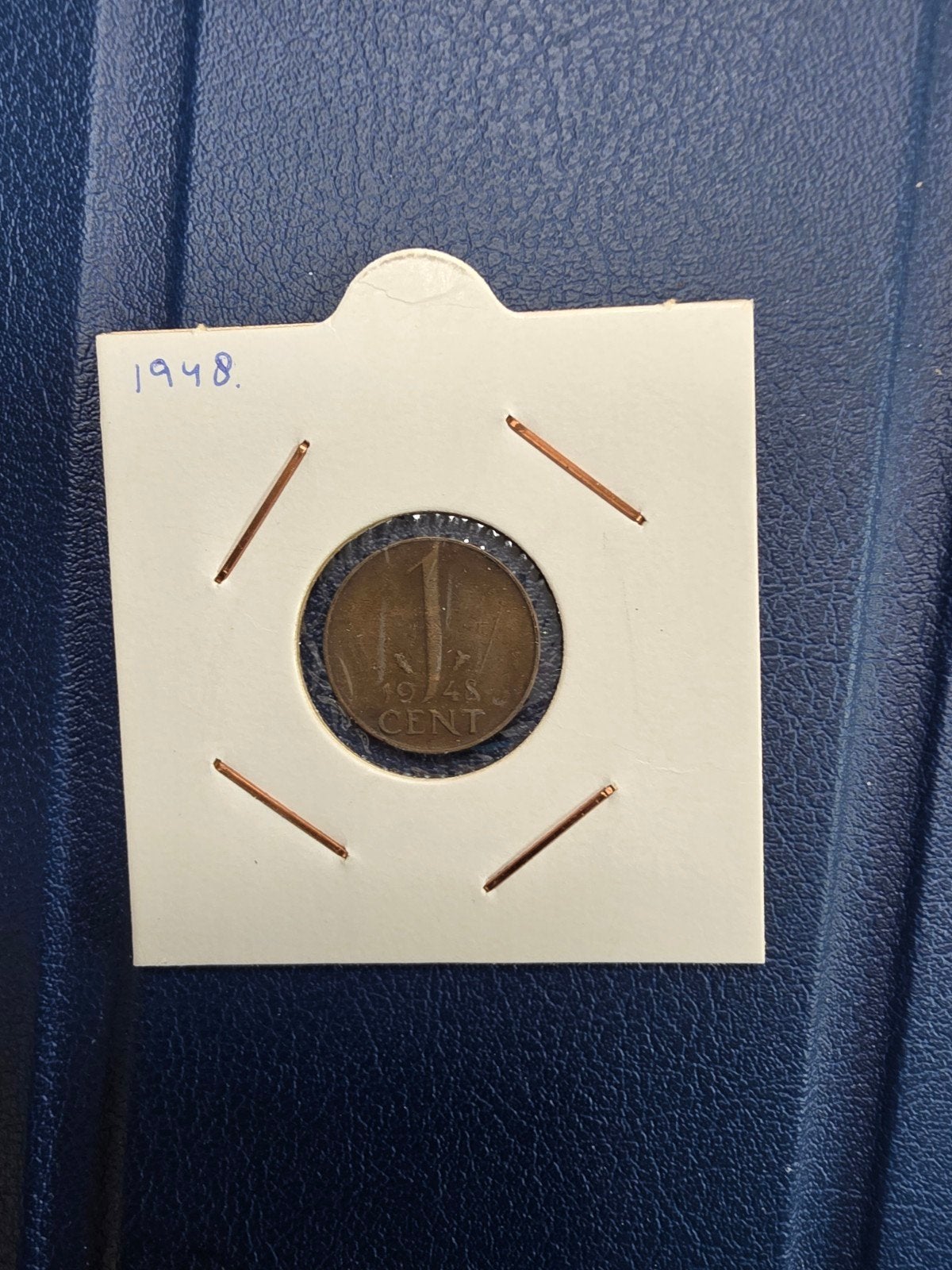 1 Cent Munt Nederland 1948 Koningin Wilhelmina, Ophalen of Verzenden, Koningin Wilhelmina, 1 cent, Losse munt