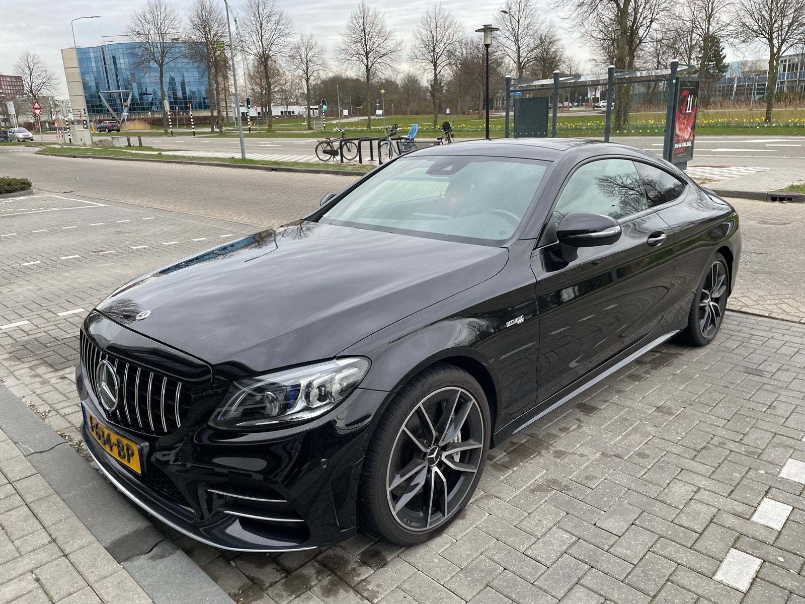 Originele Mercedes AMG velgen - 19 inch (3 stuks), Gebruikt, Velg(en), Ophalen, 19 inch