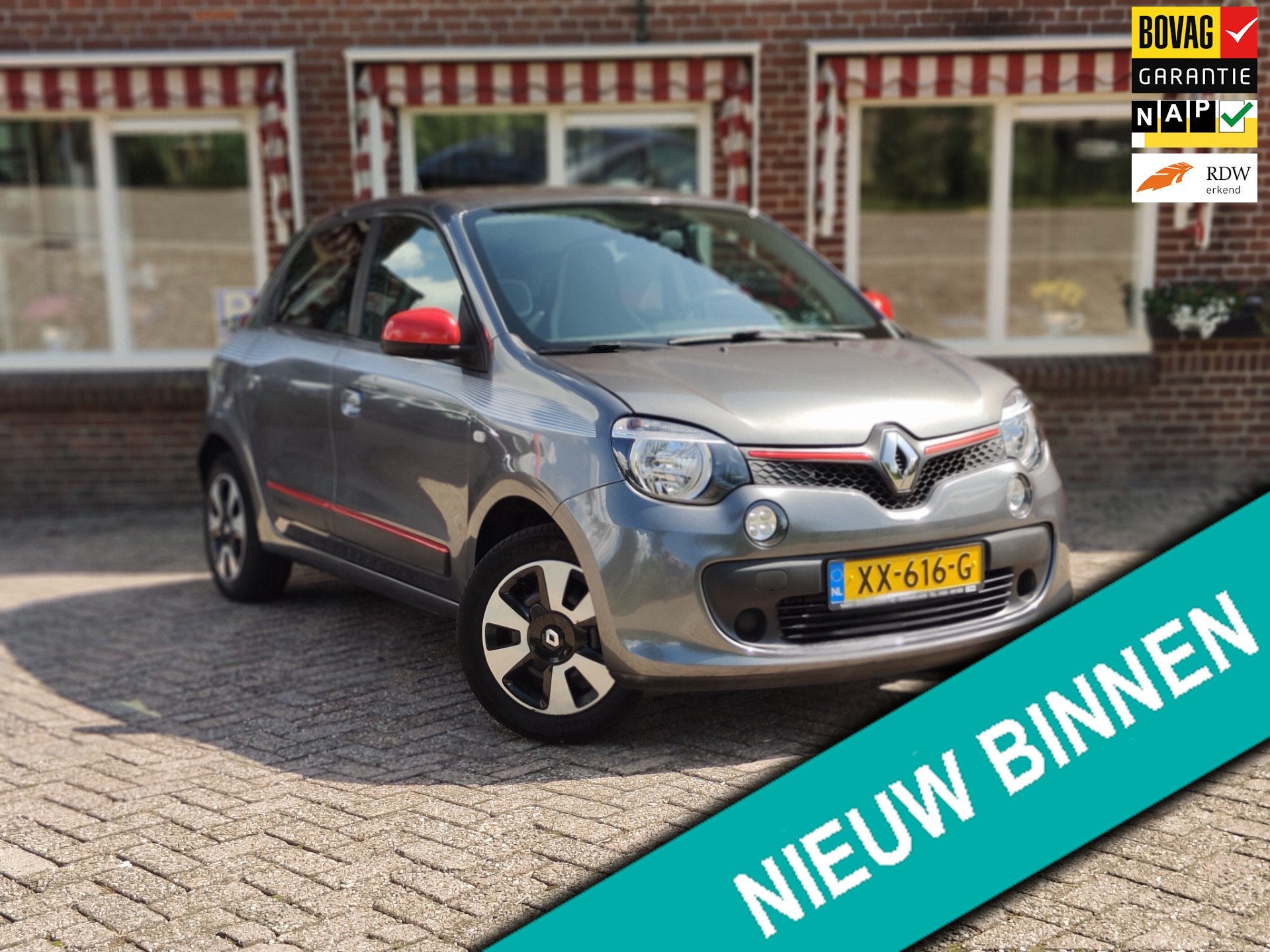 Renault Twingo 1.0 SCe Collection Airco Stbekrachtiging 2972, Auto's, 21 km/l, Gebruikt, Origineel Nederlands, Bedrijf