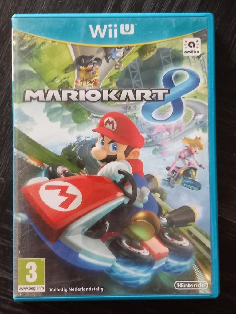 Mario Kart 8 voor Nintendo Wii U, Spelcomputers en Games, Nintendo, Racen en Vliegen, Zo goed als nieuw, Eén computer