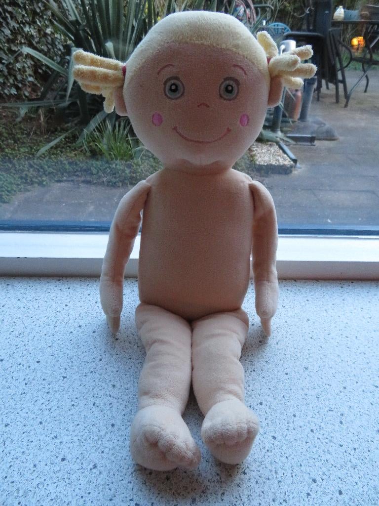 Pop meisje merk Play Tive van Lidl bloot meet ca 45 cm, Ophalen of Verzenden, Zo goed als nieuw, Overige typen